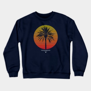 Sunset Palm Tree - Mazarron Crewneck Sweatshirt